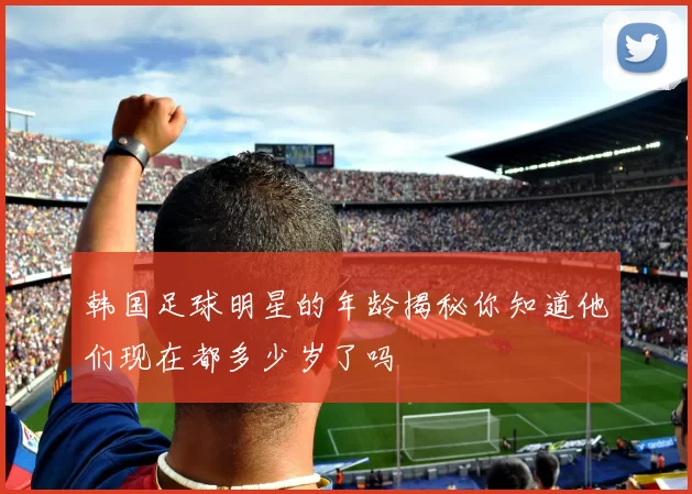 韩国足球明星的年龄揭秘你知道他们现在都多少岁了吗