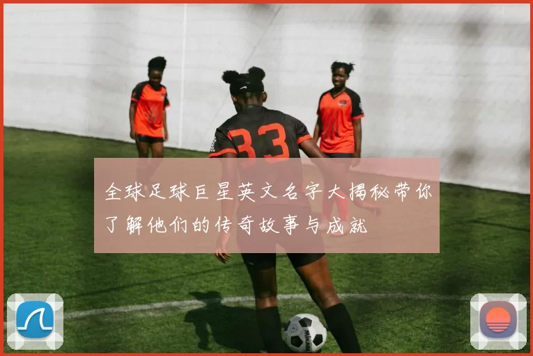 全球足球巨星英文名字大揭秘带你了解他们的传奇故事与成就